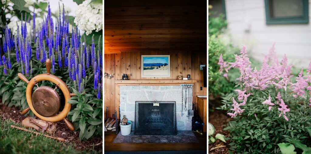 Michigan cabin wedding