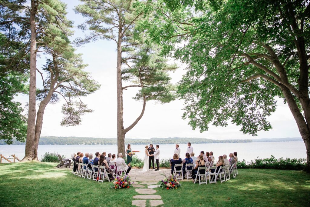 Intimate wedding 